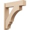 Ekena Millwork 8-in W x 34-in D x 38-in H Balboa Block Rough Cedar Woodgrain TimberThane Outlooker, Primed Tan OUTUR080X34X38BOA44RCPR - alternate 1